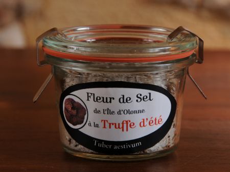 Fleur de sel truffée :  à la truffes Truffe du perigord